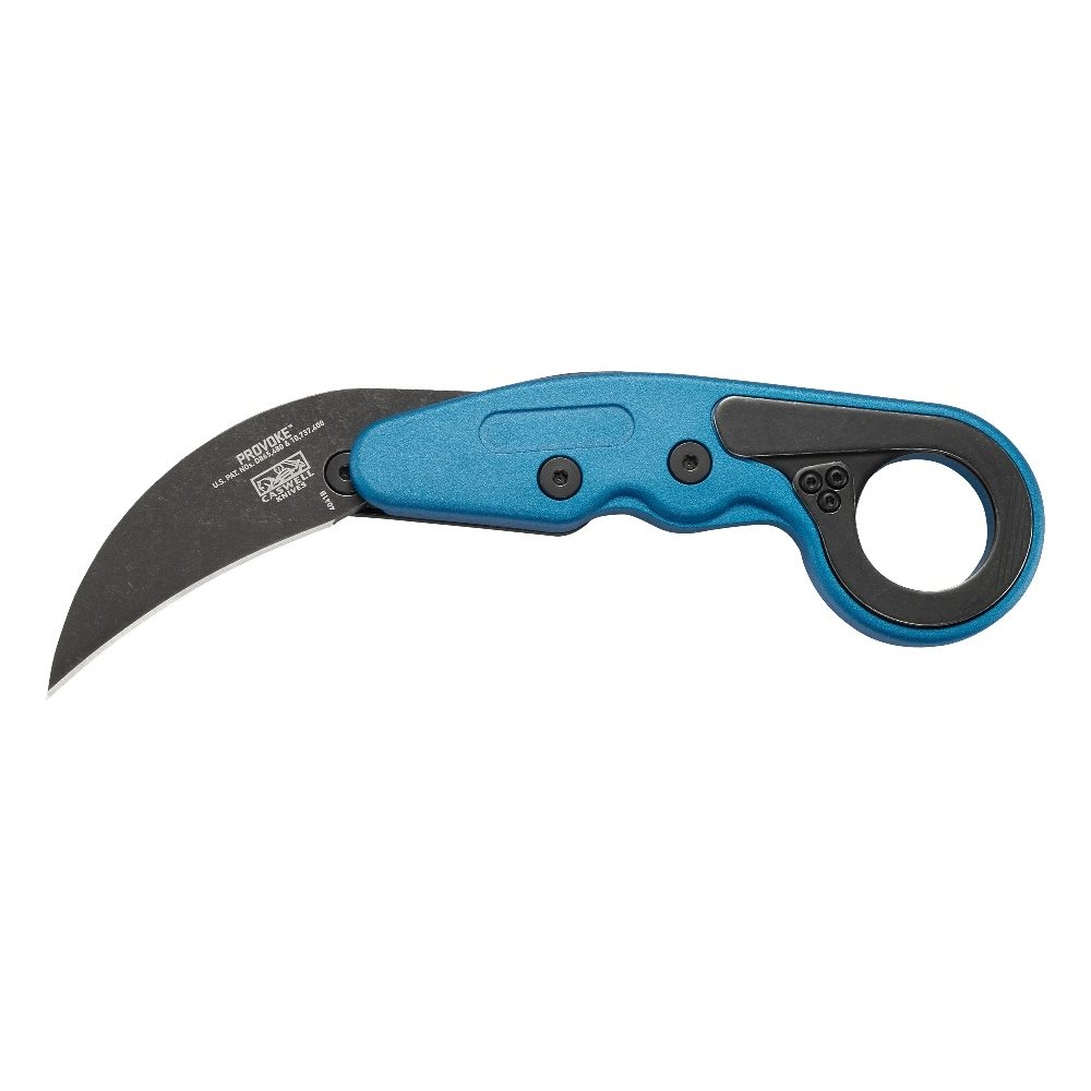 Nůž zavírací PROVOKE® karambit MODRÝ