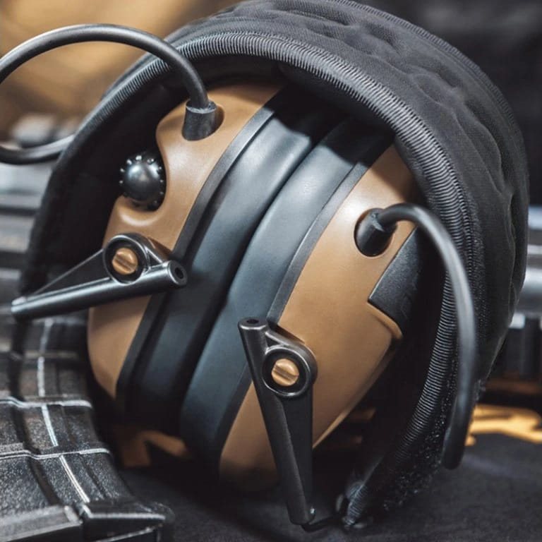 Sluchátka elektronická M300T s BlueTooth COYOTE BROWN