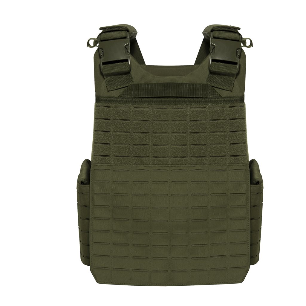 Vesta LASER CUT MOLLE nosič plátů ZELENÁ nadměrná velikost