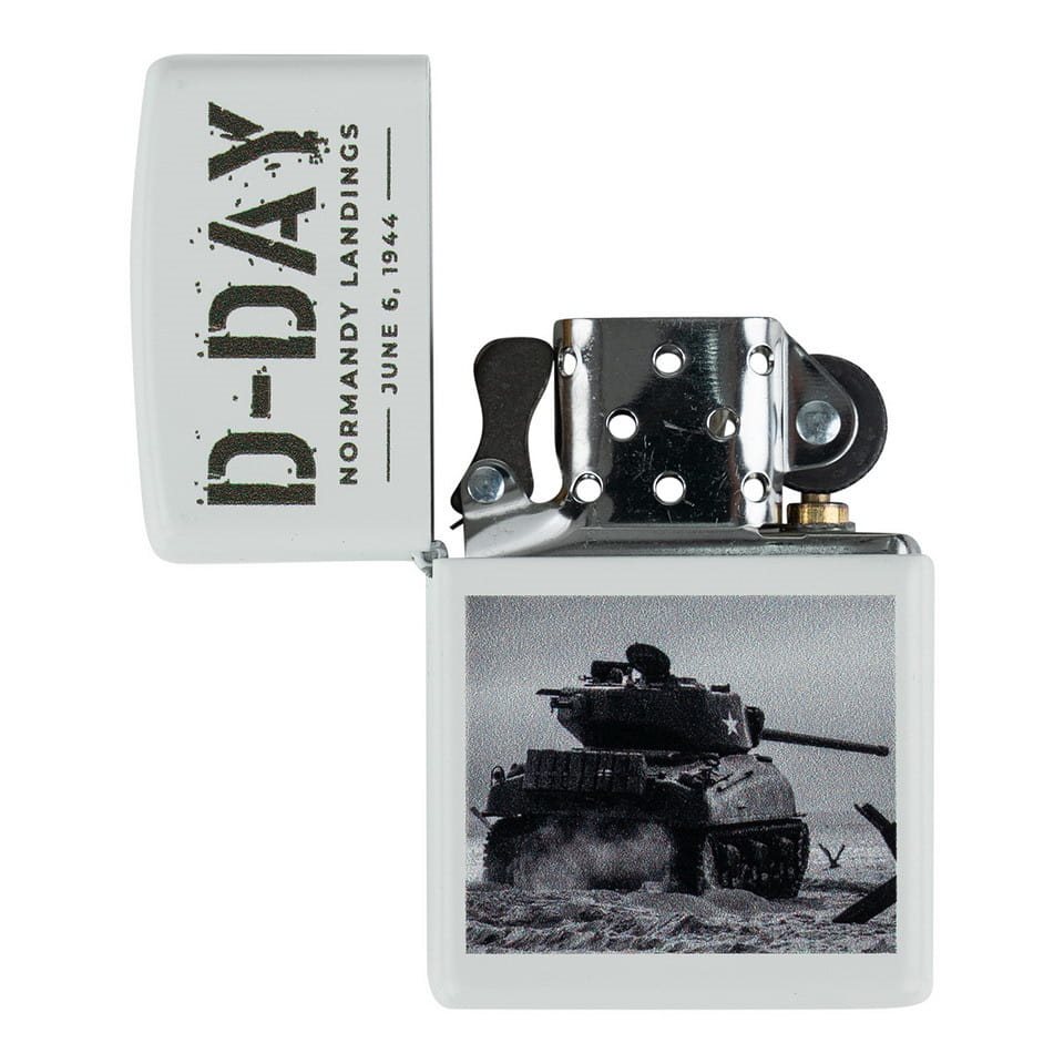 Zapalovač ZIPPO D-DAY SHERMAN benzínový