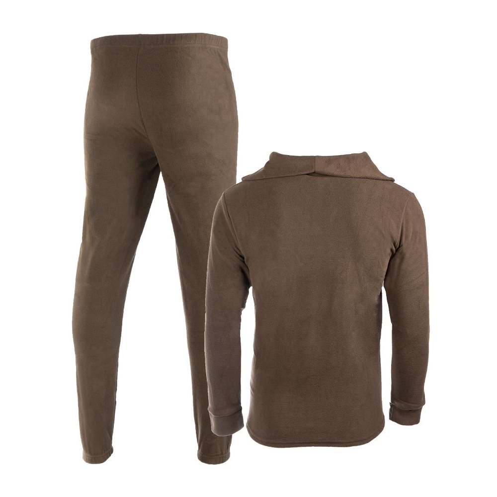 Spodní prádlo THERMOFLEECE se zipem ZELENÉ vel. L