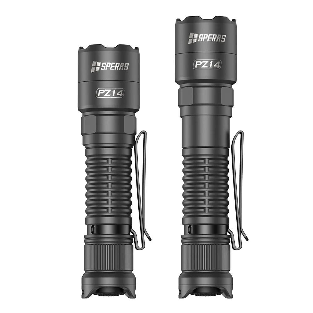 Svítilna PZ14 ZOOM dobíjecí, 1000 lumenů, 440 metrů, IP67 ČERNÁ