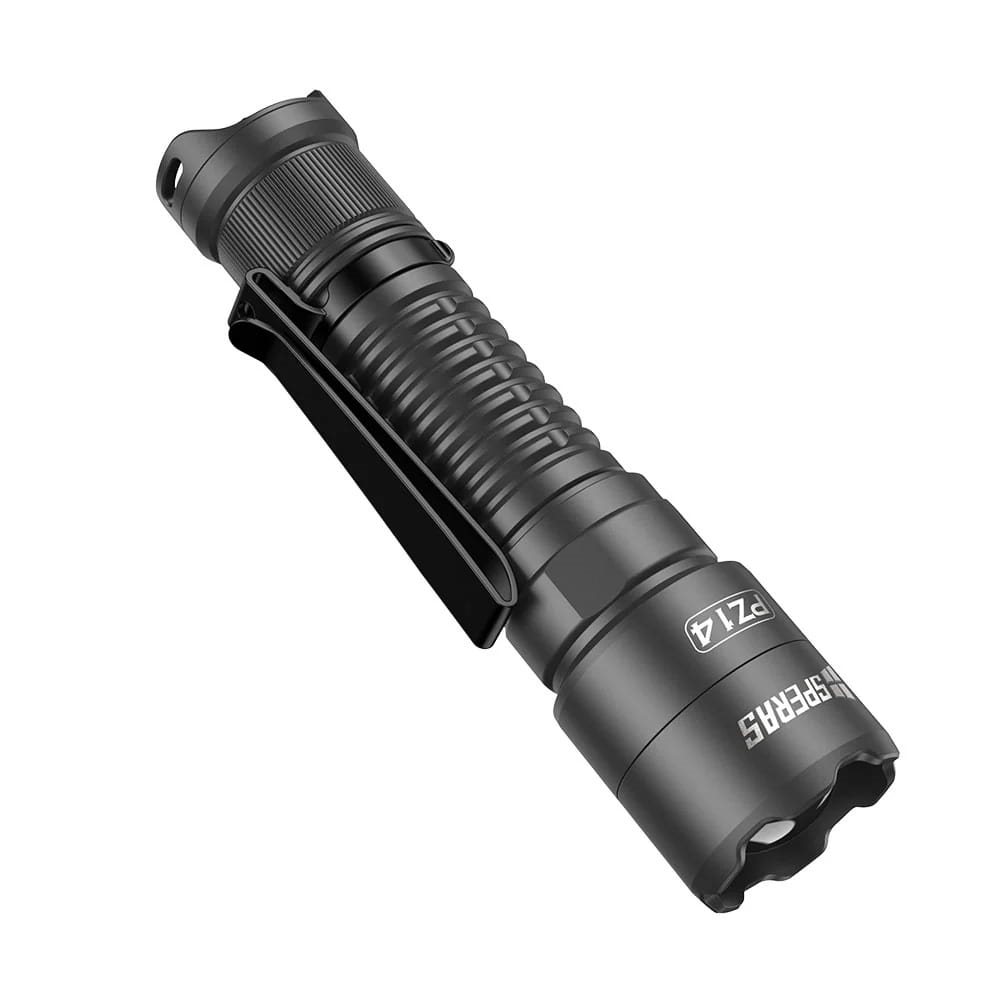 Svítilna PZ14 ZOOM dobíjecí, 1000 lumenů, 440 metrů, IP67 ČERNÁ