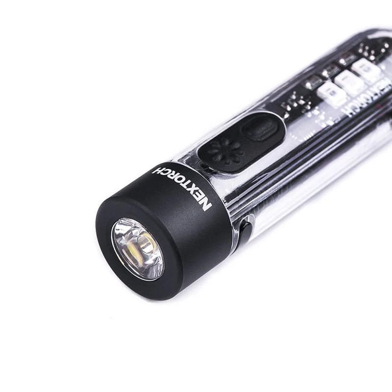Svítilna micro K40 multifunkční 3 barvy světla + UV