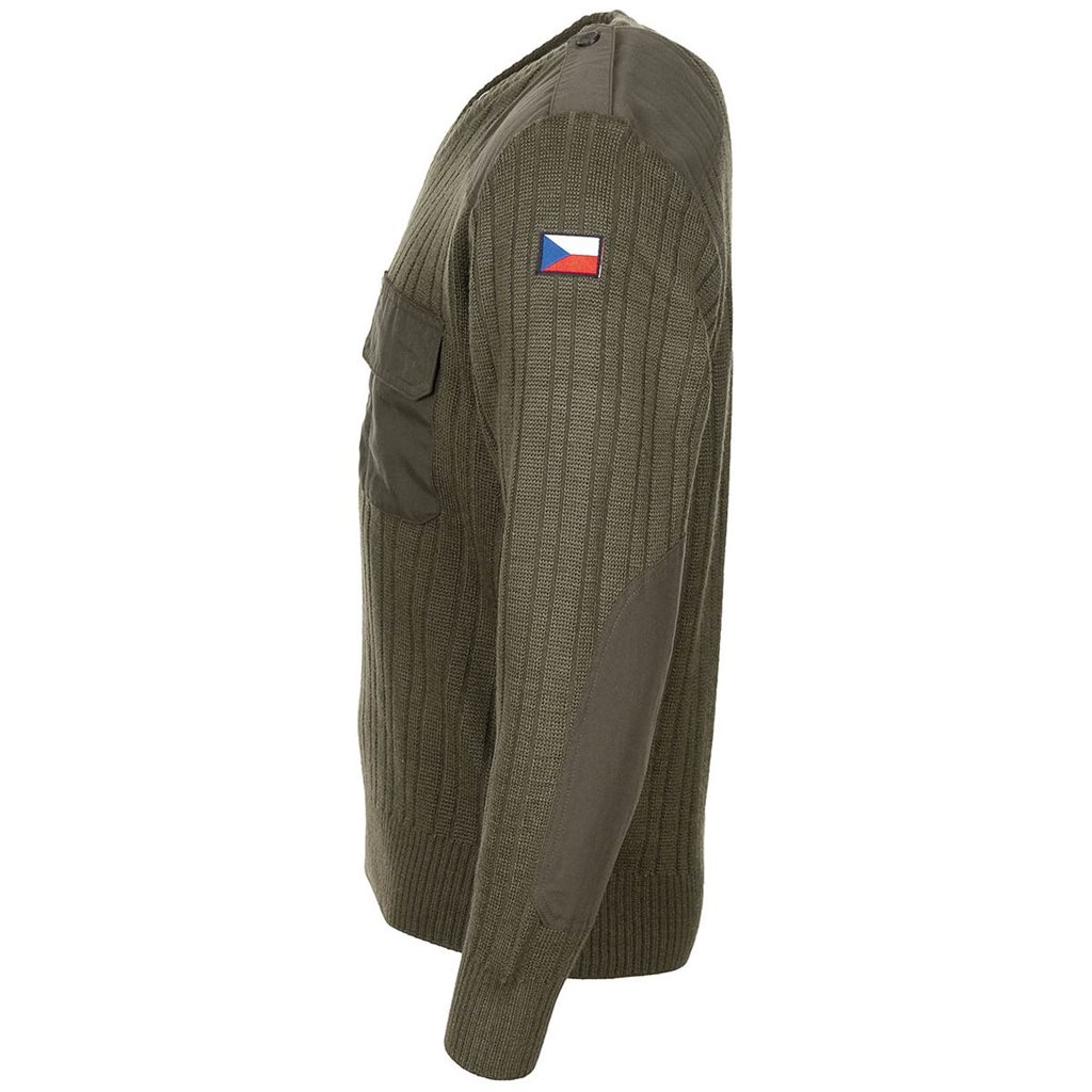 Svetr AČR V-střih vz.97 ZELENÝ vel. 182/96-100