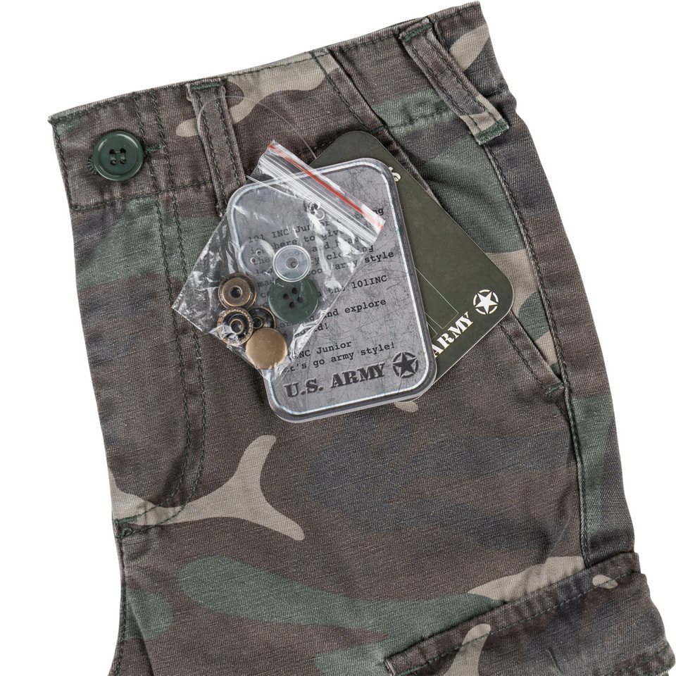 Kalhoty dětské CARGO stonewashed WOODLAND vel. 92