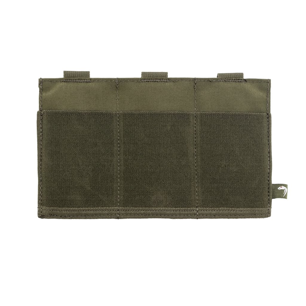 Sumka elastická otevřená pro 3 zásobníky M4/M16 ZELENÁ
