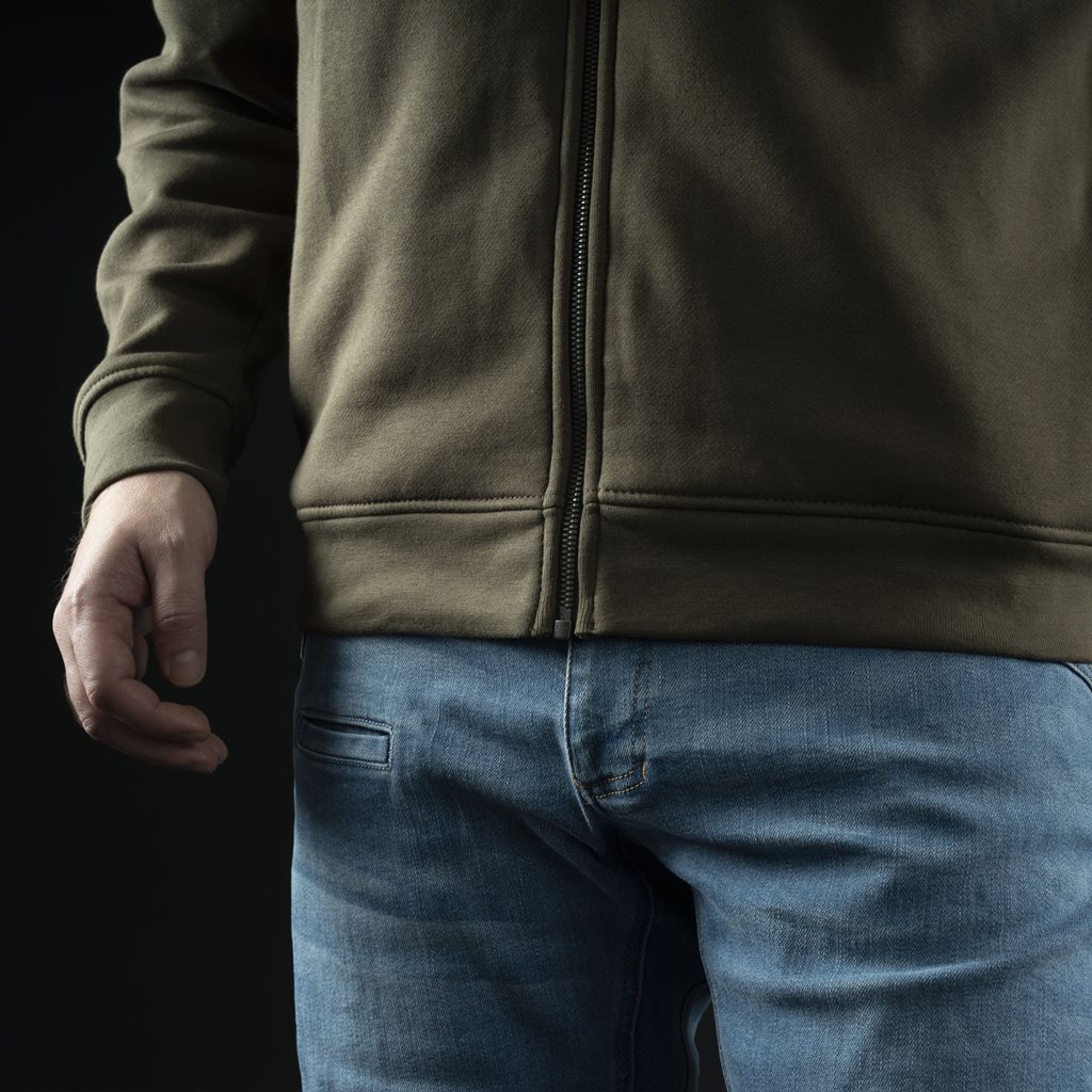 Mikina HIGHNECK se zipem RAL 7013