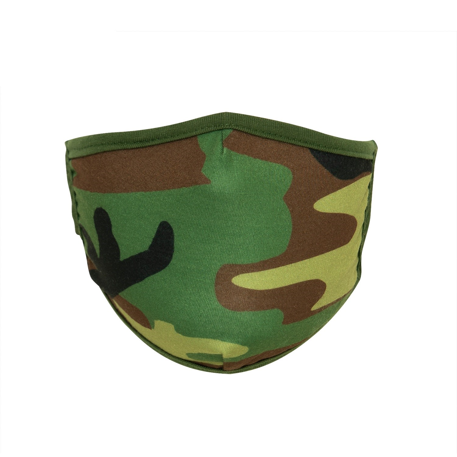Rouška 3vrstvá WOODLAND vel. L-XL