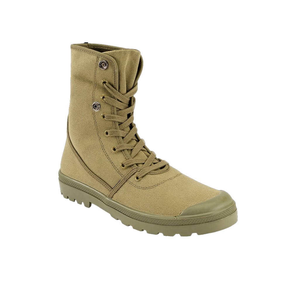 Boty MILITARY SNEAKER plátěné ZELENÉ vel. 42