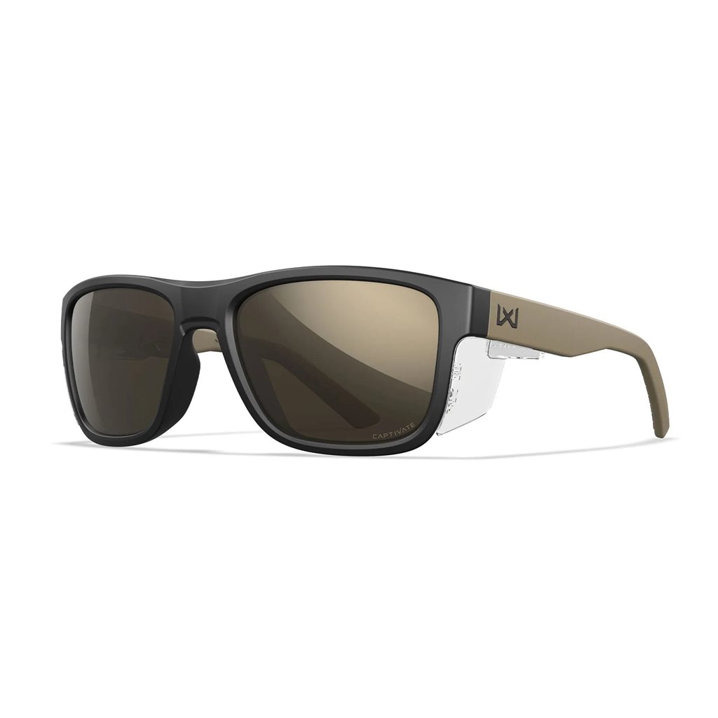 Brýle střelecké WX OVATION CAPTIVATE™ ČERNÝ rám TUNGSTEN skla