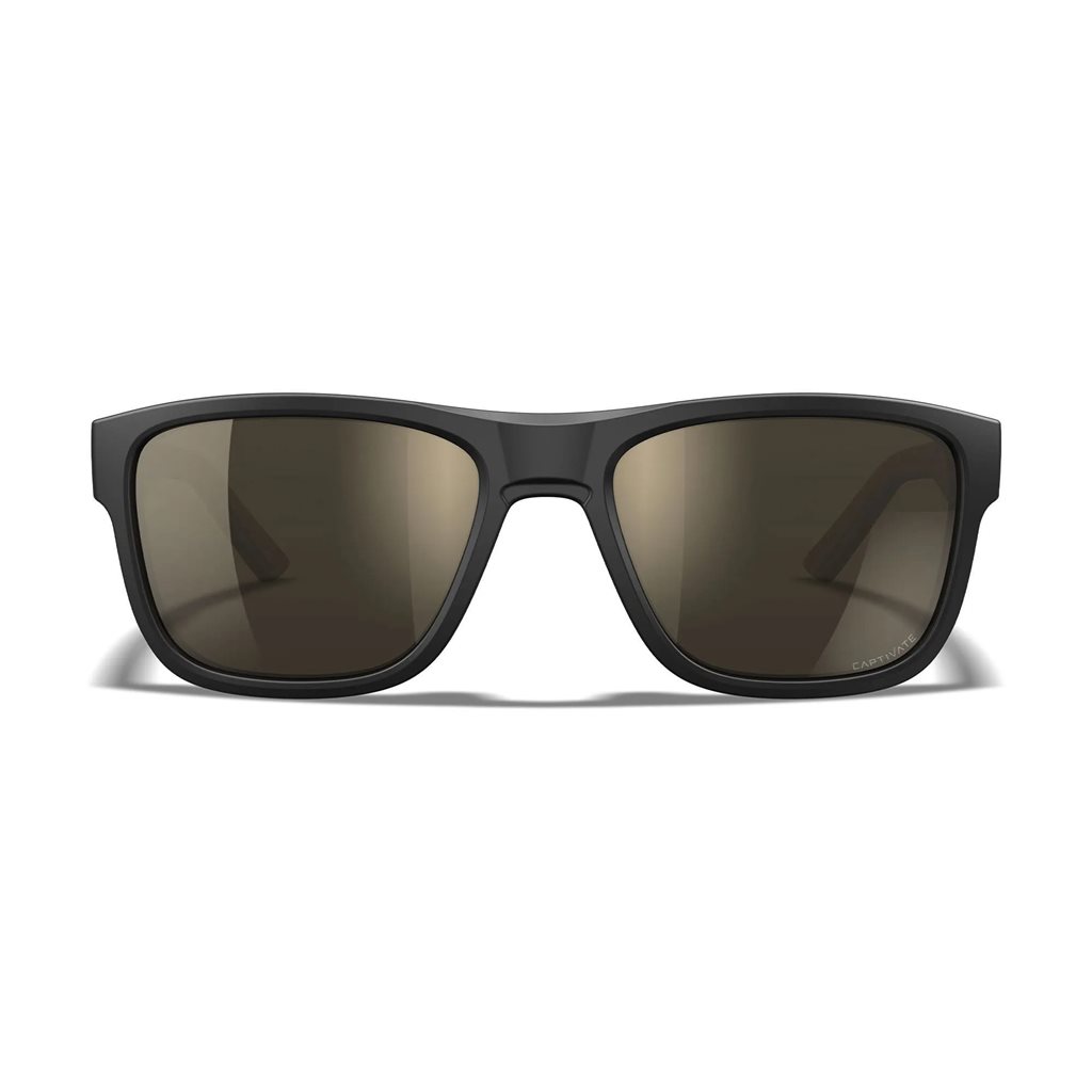 Brýle střelecké WX OVATION CAPTIVATE™ ČERNÝ rám TUNGSTEN skla