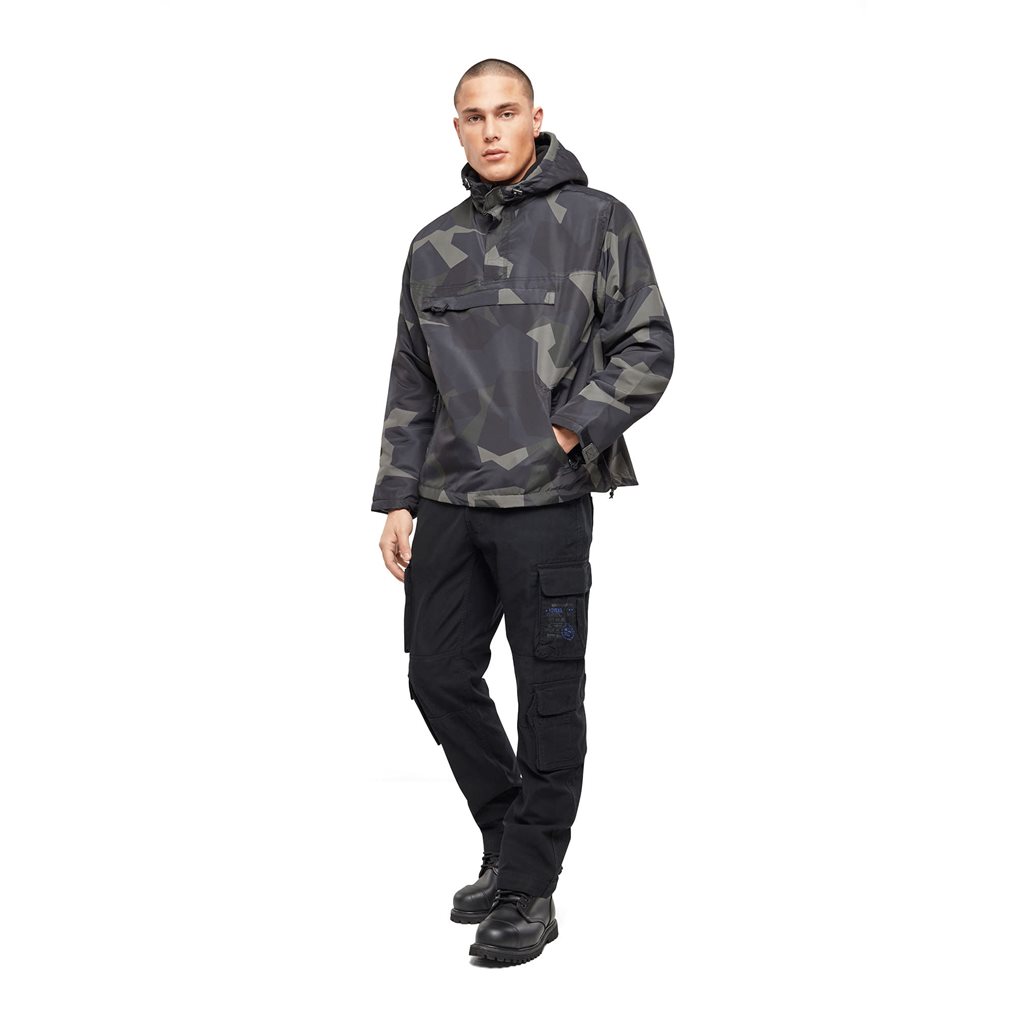 Kalhoty PURE SLIM FIT vintage ČERNÉ