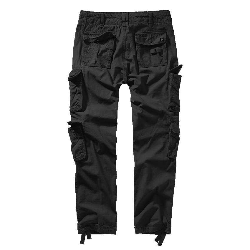 Kalhoty PURE SLIM FIT vintage ČERNÉ vel. M