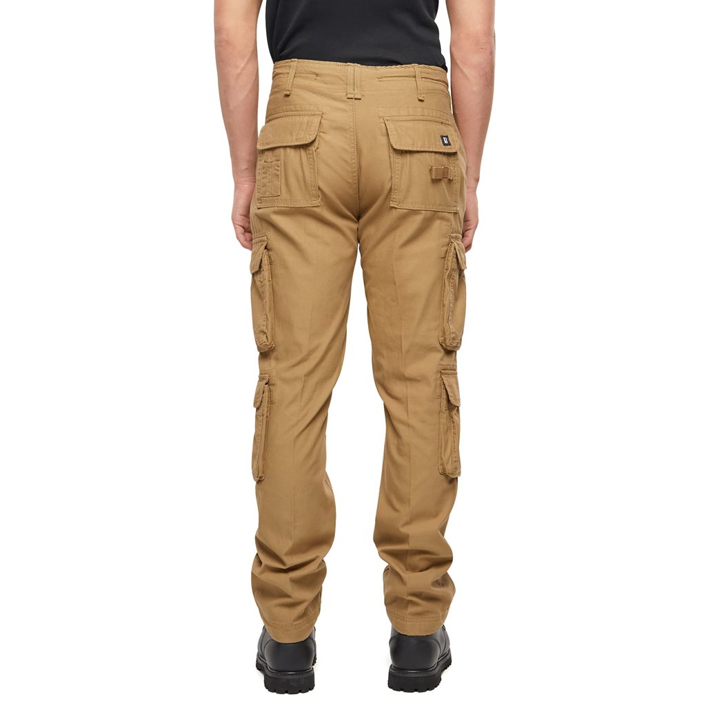 Kalhoty PURE SLIM FIT vintage PÍSKOVÉ vel. L