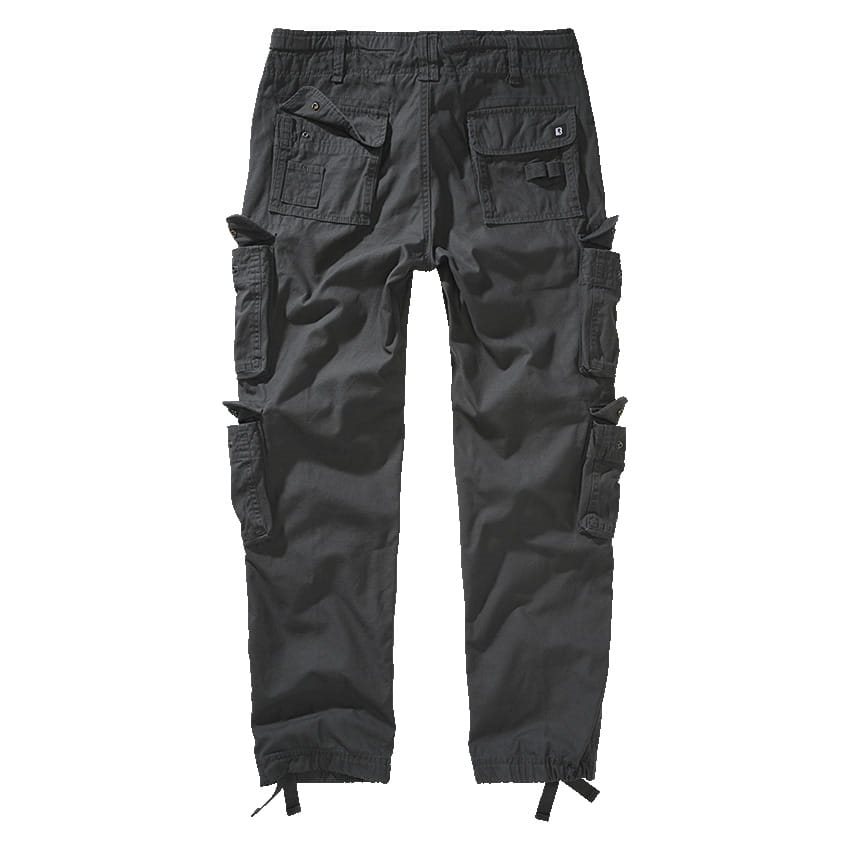 Kalhoty PURE SLIM FIT vintage ŠEDÉ vel. L