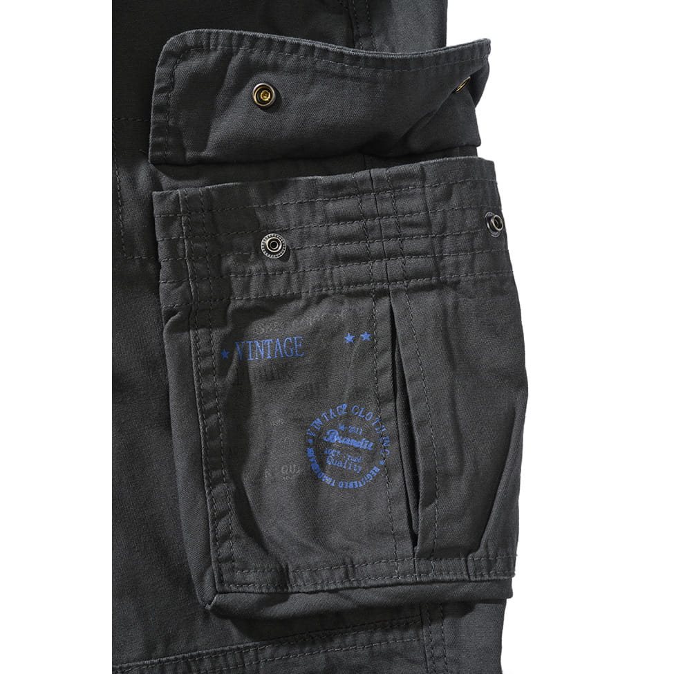 Kalhoty PURE SLIM FIT vintage ŠEDÉ vel. XL