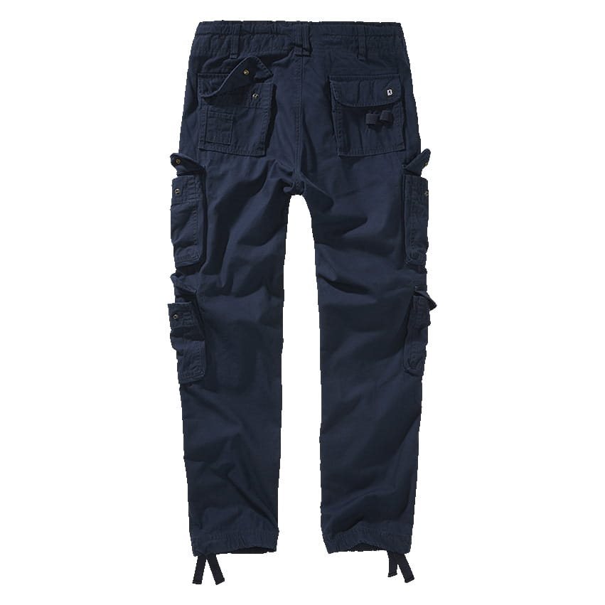 Kalhoty PURE SLIM FIT vintage MODRÉ vel. 3XL