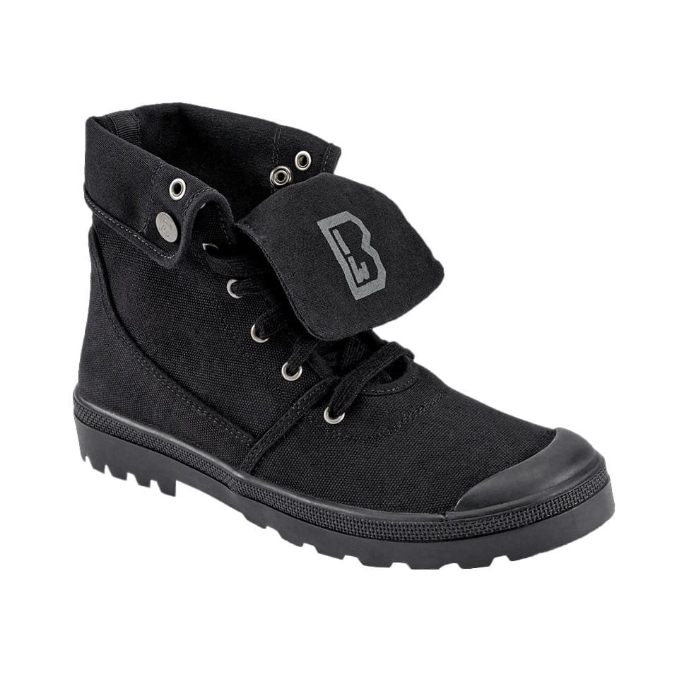 Boty MILITARY SNEAKER plátěné ČERNÉ vel. 40