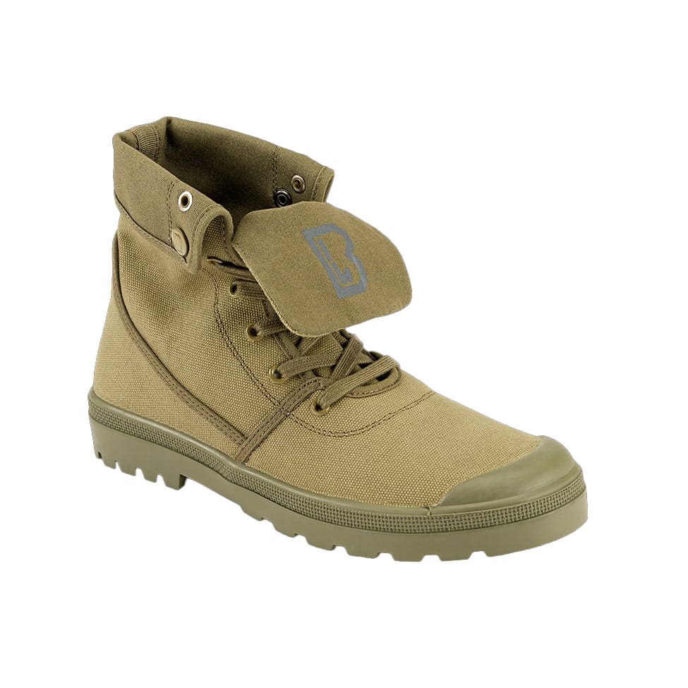 Boty MILITARY SNEAKER plátěné ZELENÉ vel. 40