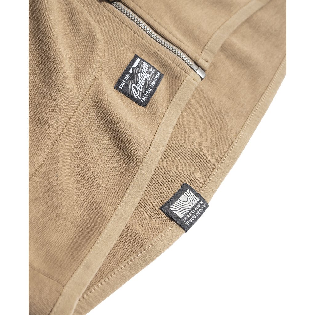 Mikina PENTATHLON 2.0 s kapucí COYOTE vel. 3XL