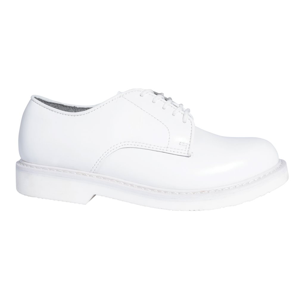 Boty - polobotky k uniformě OXFORD BÍLÉ vel. 10