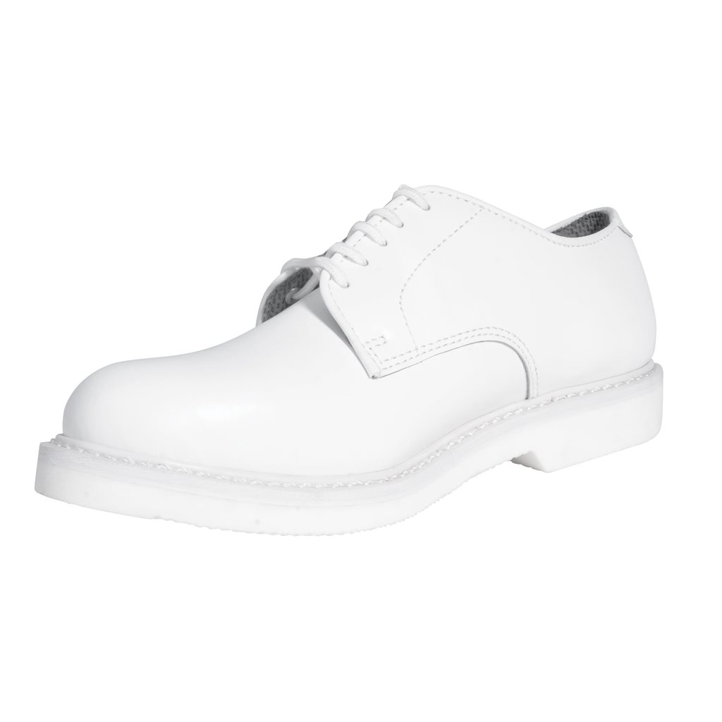 Boty - polobotky k uniformě OXFORD BÍLÉ vel. 11