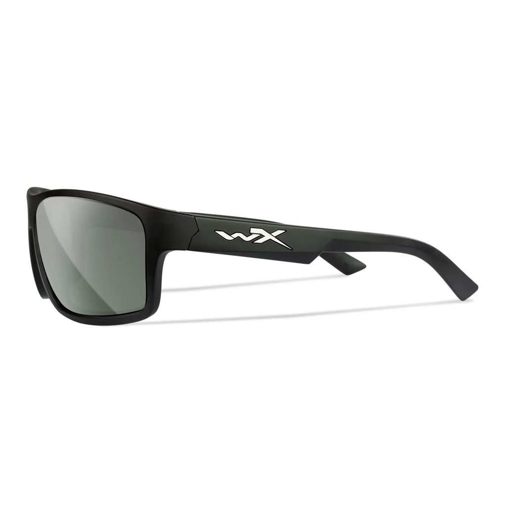 Brýle střelecké WX PEAK ČERNÝ rám SILVER FLASH skla