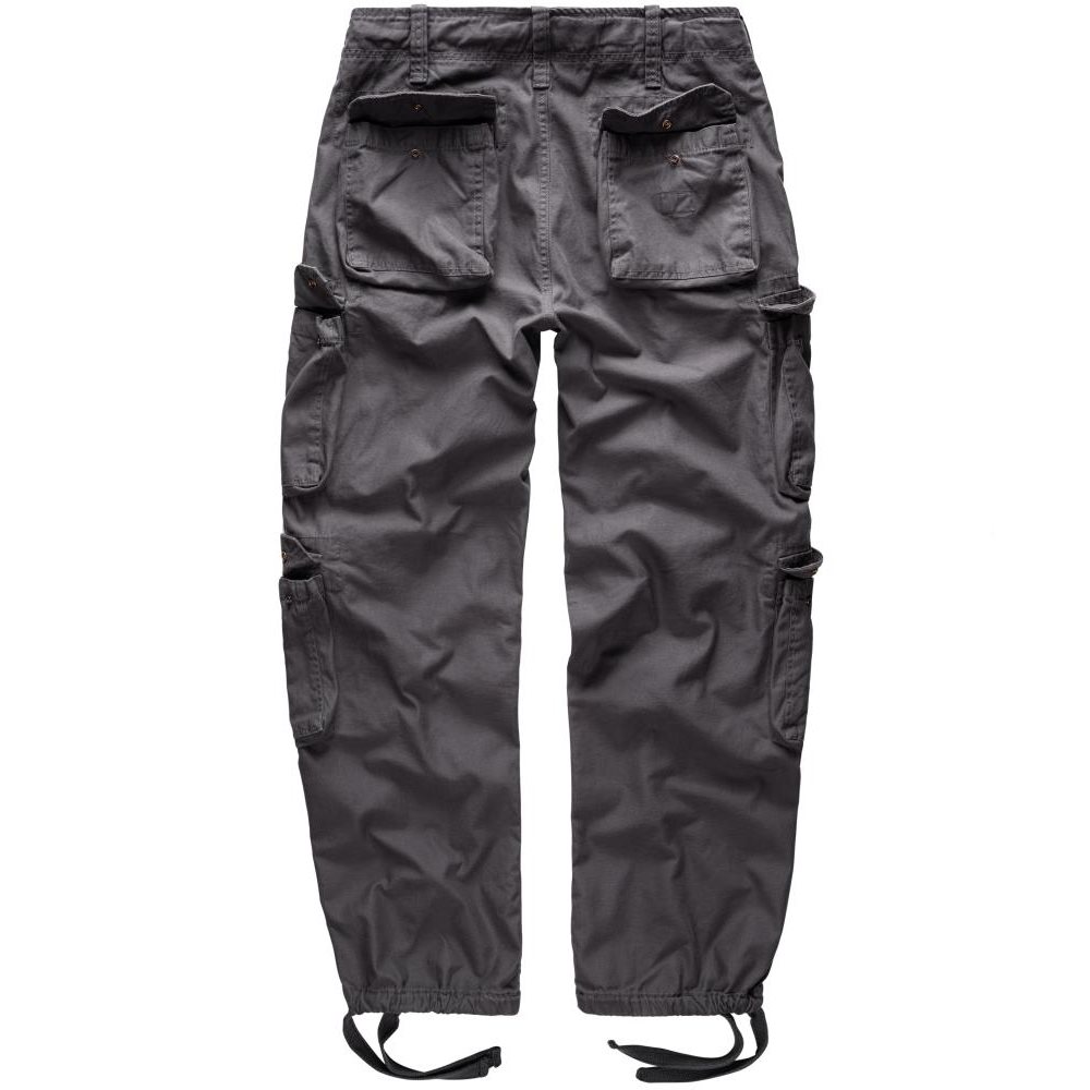Kalhoty AIRBORNE VINTAGE ANTHRAZIT ŠEDÉ vel. XXL