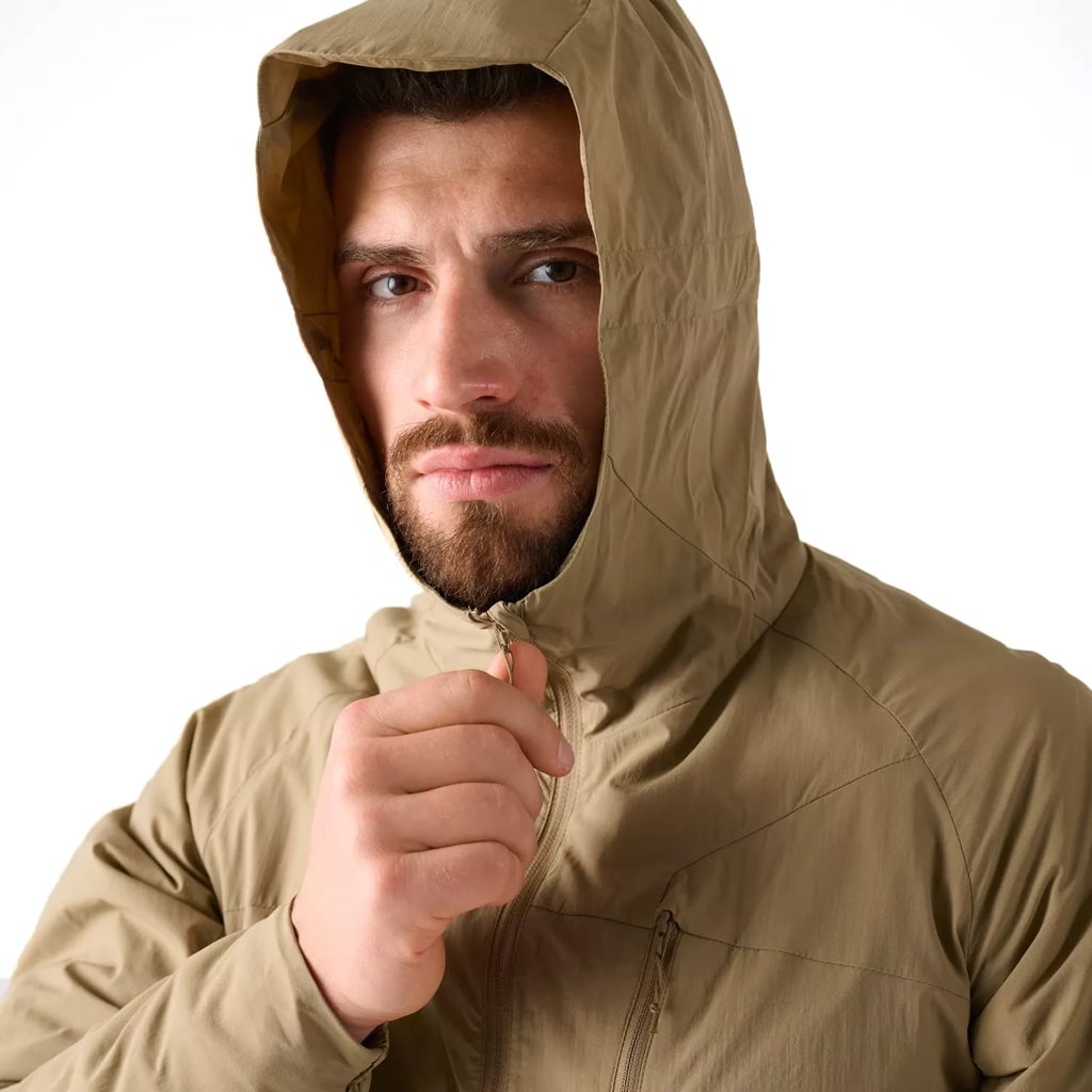 Bunda WOLFHOUND LITE s kapucí KHAKI vel. XS