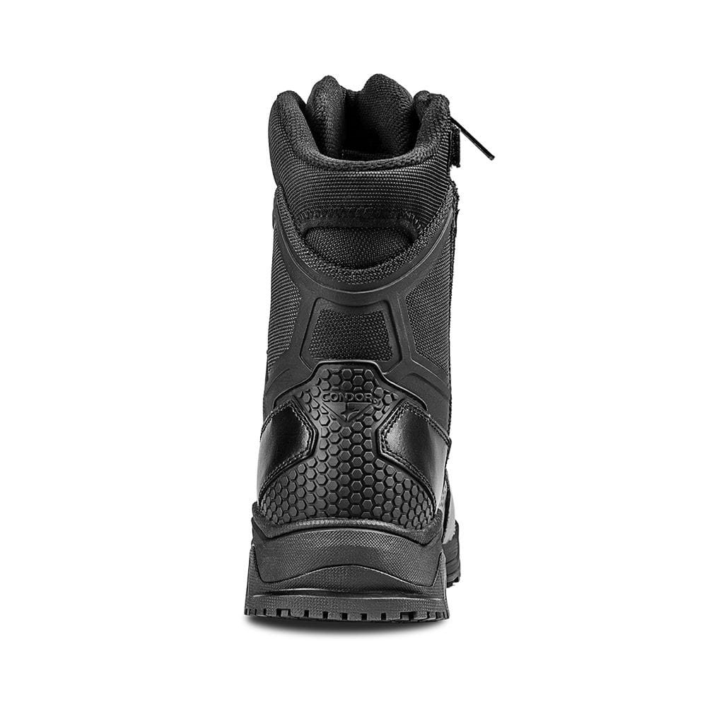 Boty taktické BRIGADE 8" se zipem ČERNÉ
