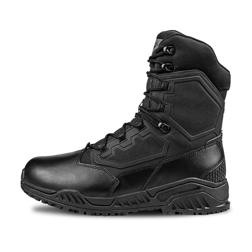 Boty taktické BRIGADE 8" se zipem ČERNÉ