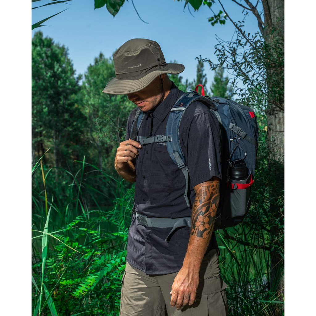 Klobouk ROO SAFARI RAL 7013 vel. L-XL