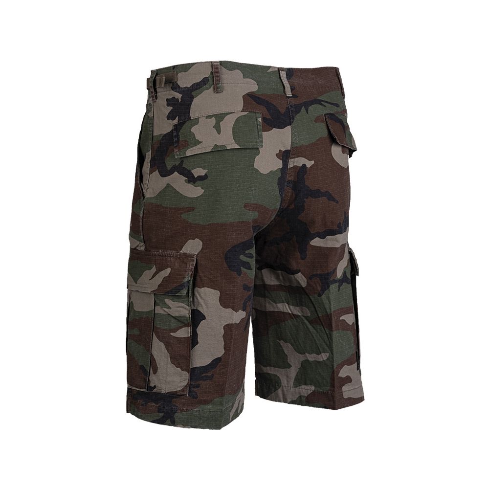 Kraťasy US typ BDU rip-stop předeprané WOODLAND