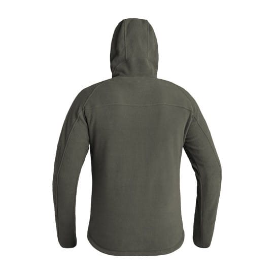 Mikina s kapucí INSTRUCTOR Polar Fleece ZELENÁ vel. XS