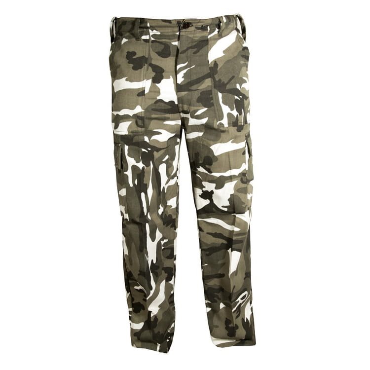 Kalhoty britské KOMBAT URBAN CAMO METRO vel. 30