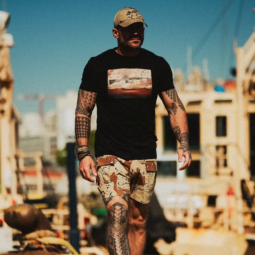 Kraťasy CARGO rip-stop stretch 6-COL DESERT vel. 3XL