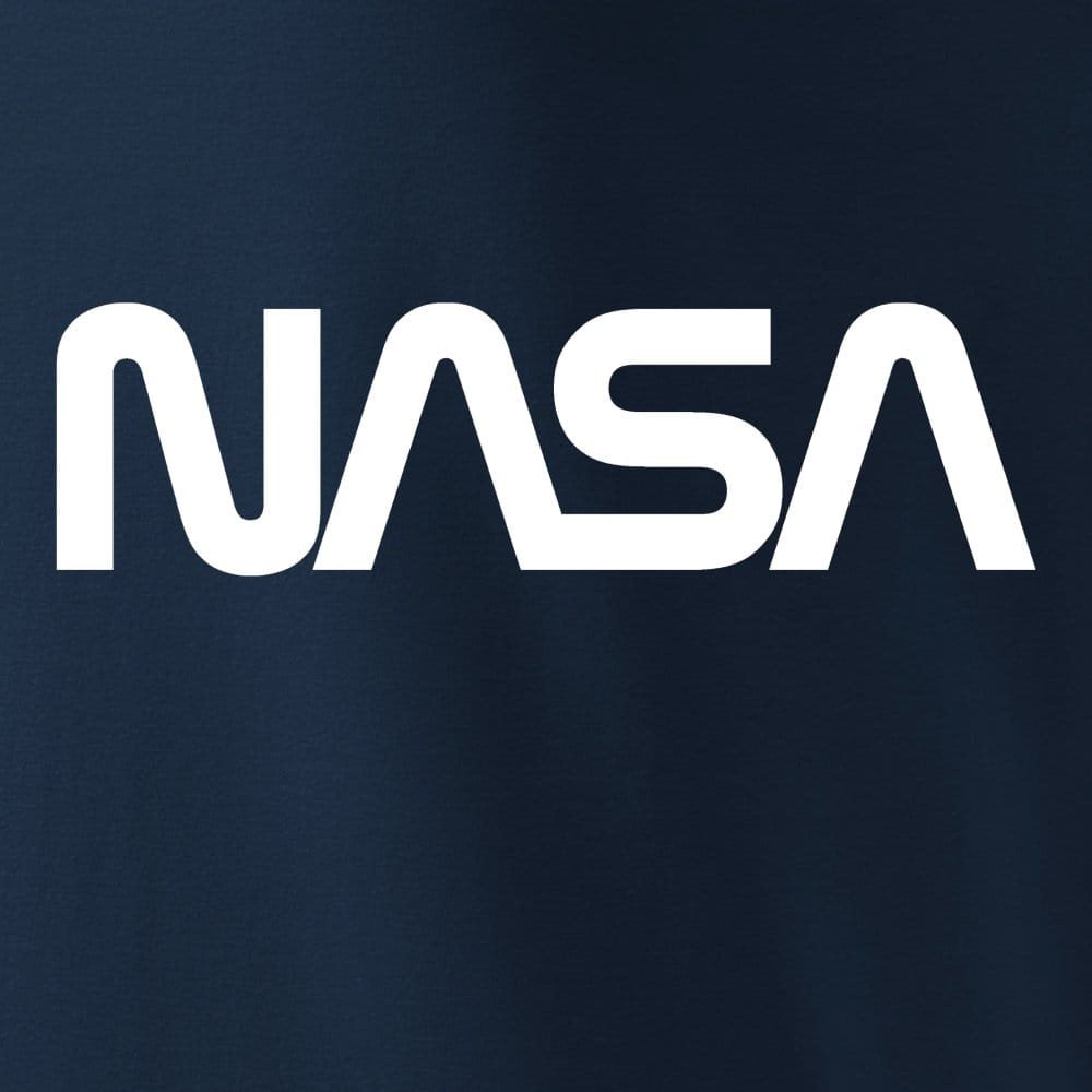 Triko s logem NASA MODRÉ