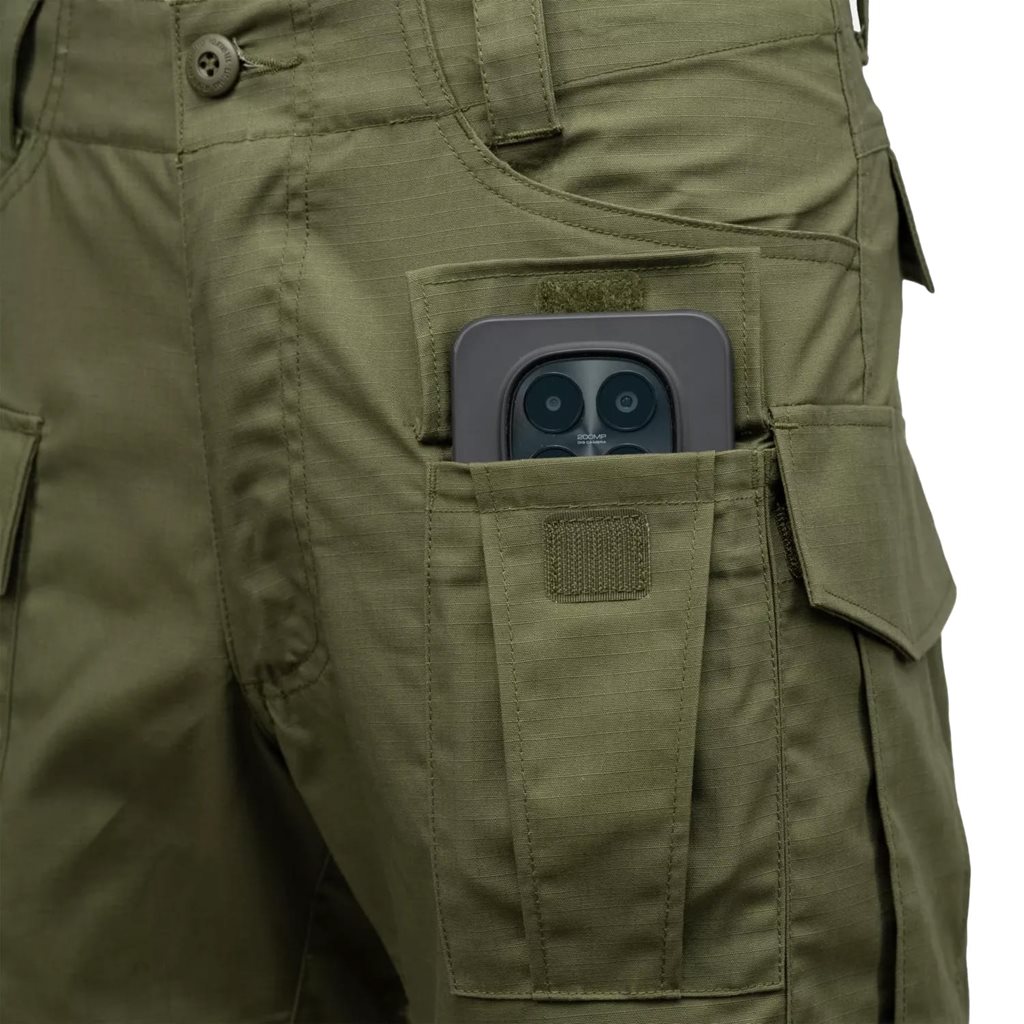 Kraťasy CARGO rip-stop stretch OLIVE GREEN vel. XL