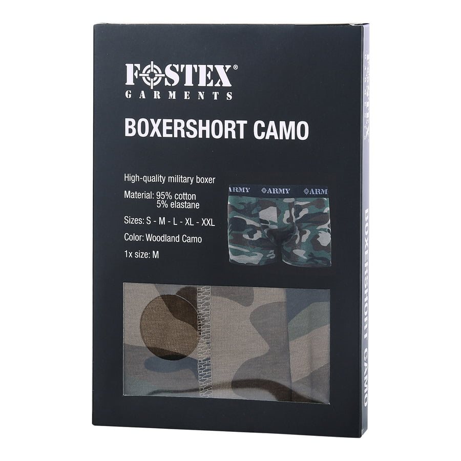 Trenýrky Boxer ARMY maskáčové vel. XL