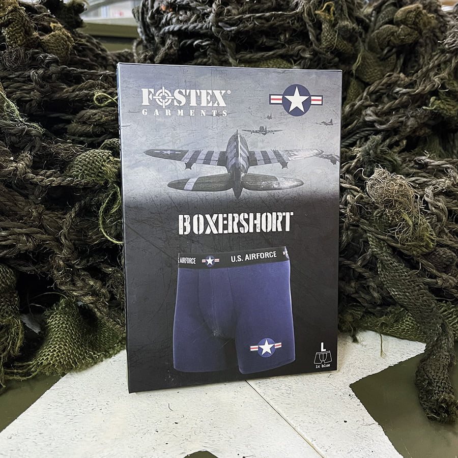 Trenýrky Boxer US Airforce MODRÉ vel. L
