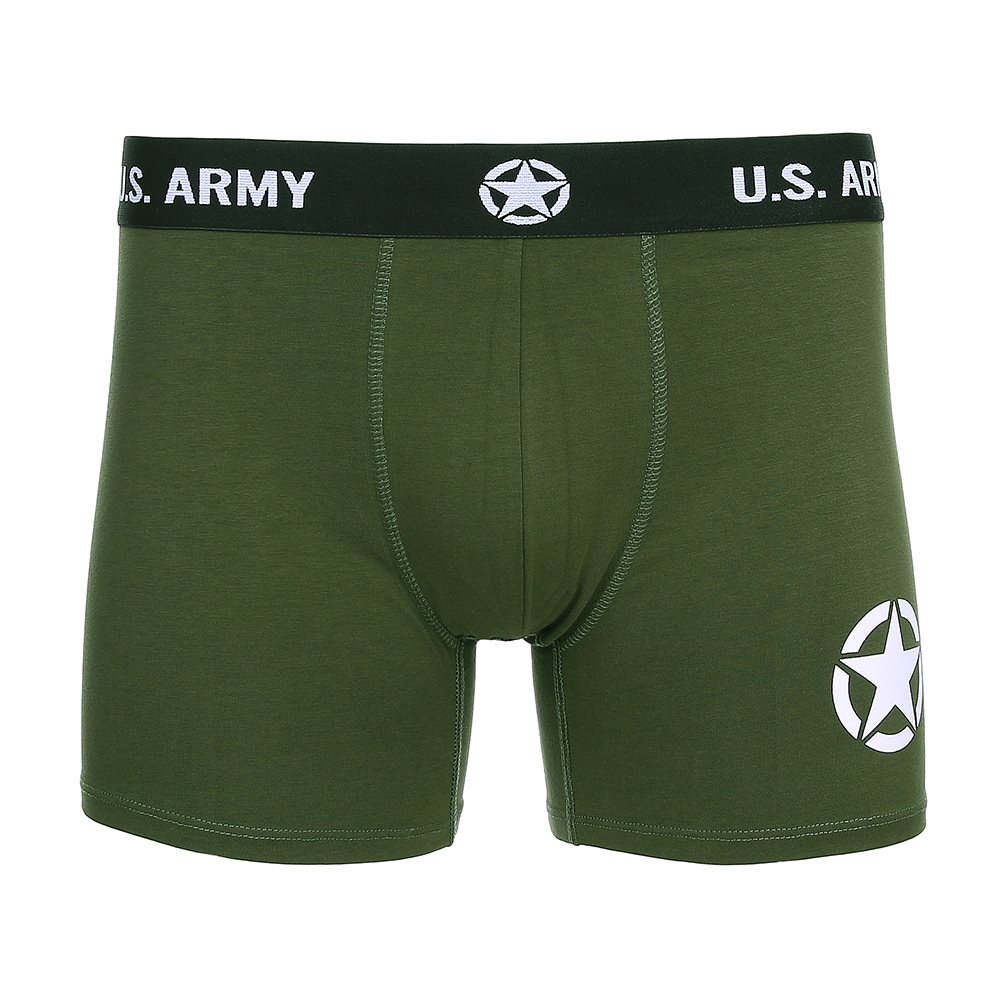 Trenýrky Boxer US Army ZELENÉ vel. XL