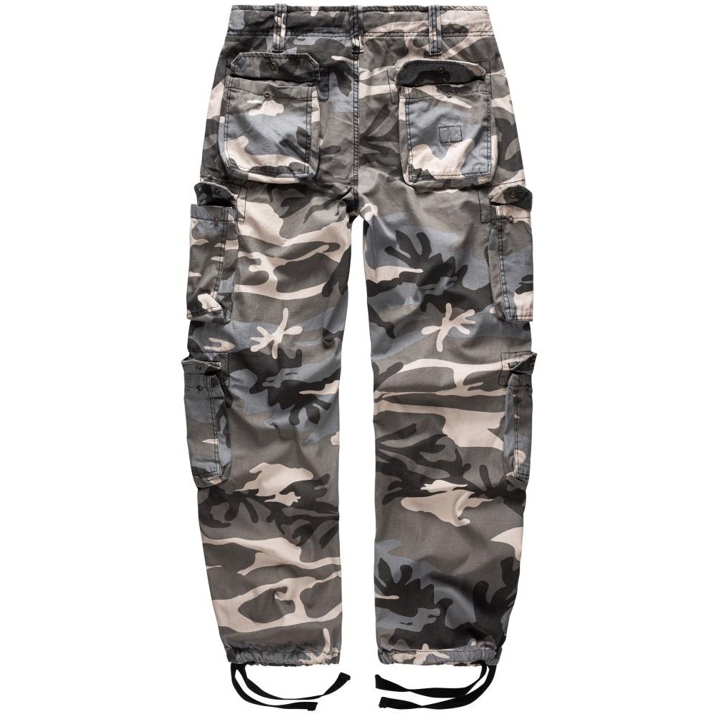 Kalhoty AIRBORNE VINTAGE NIGHT CAMO vel. XL