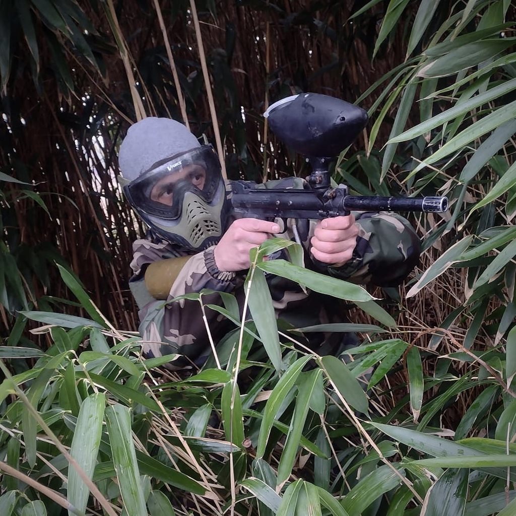 Kombinéza PAINTBALL WOODLAND vel. M-L