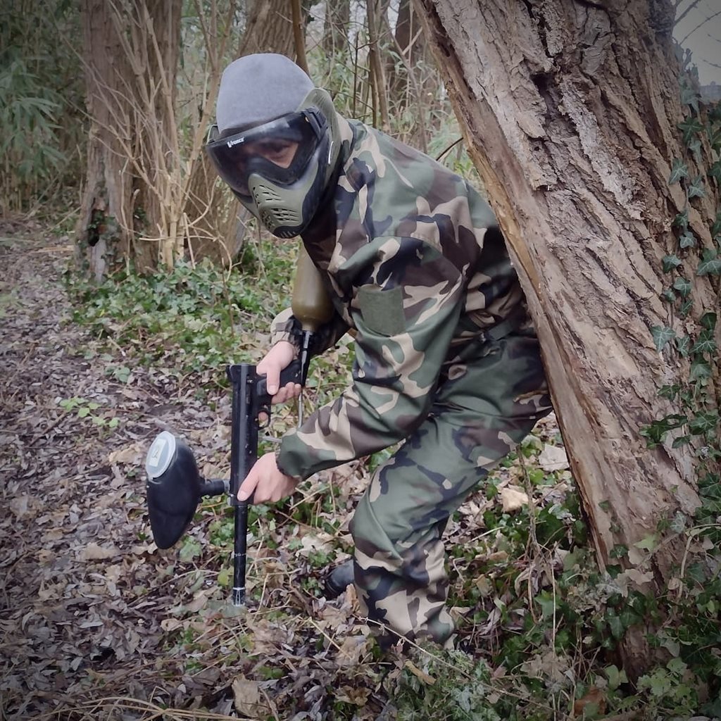 Kombinéza PAINTBALL WOODLAND vel. XL-XXL