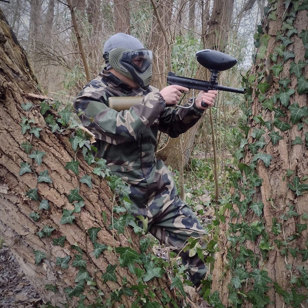 Kombinéza PAINTBALL WOODLAND vel. XL-XXL