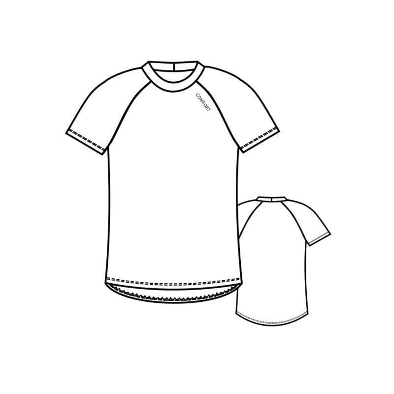 Triko s krátkým rukávem IBRIT vlněné ZELENÉ vel. 4XL
