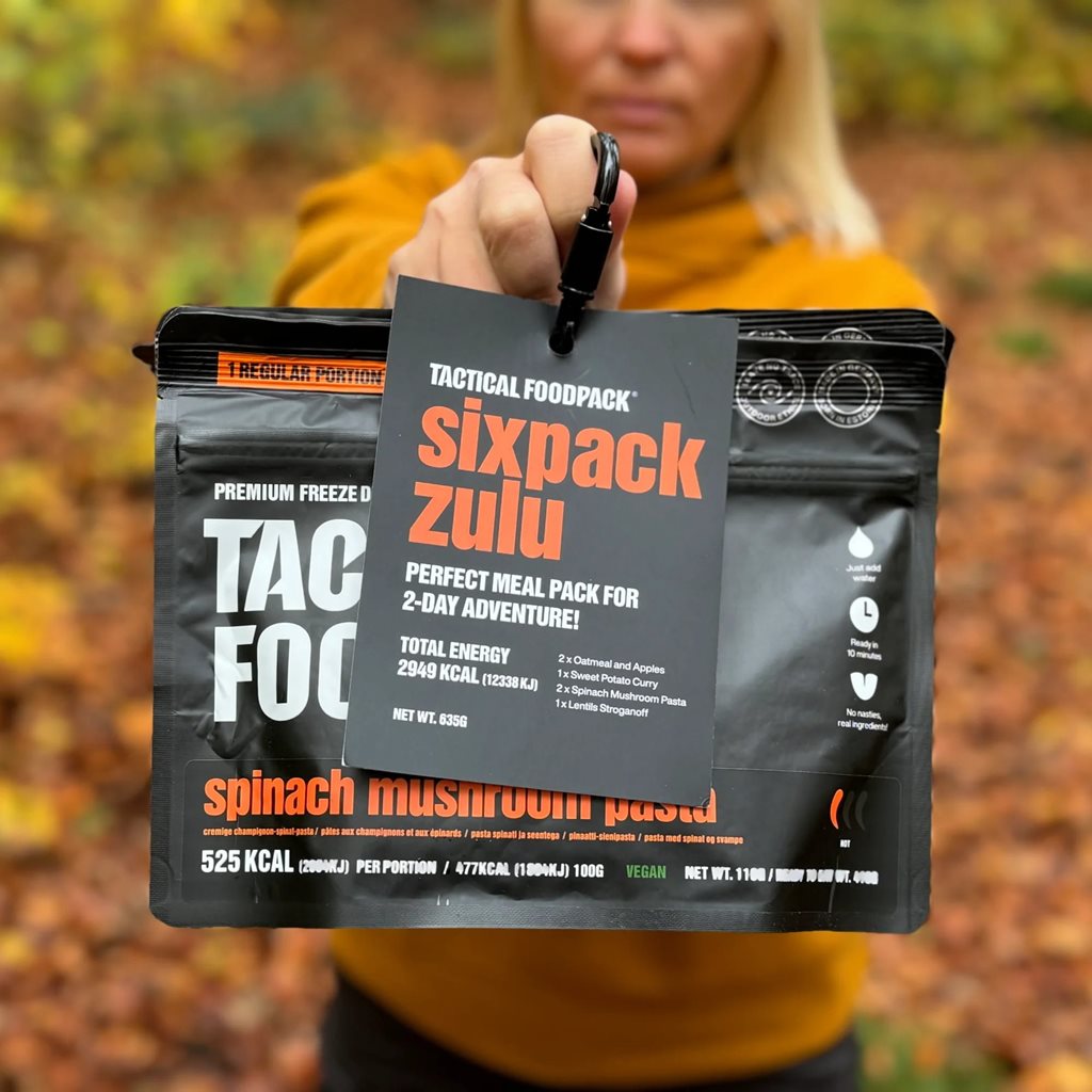 Jídlo dehydrované 6 porcí SIXPACK ZULU