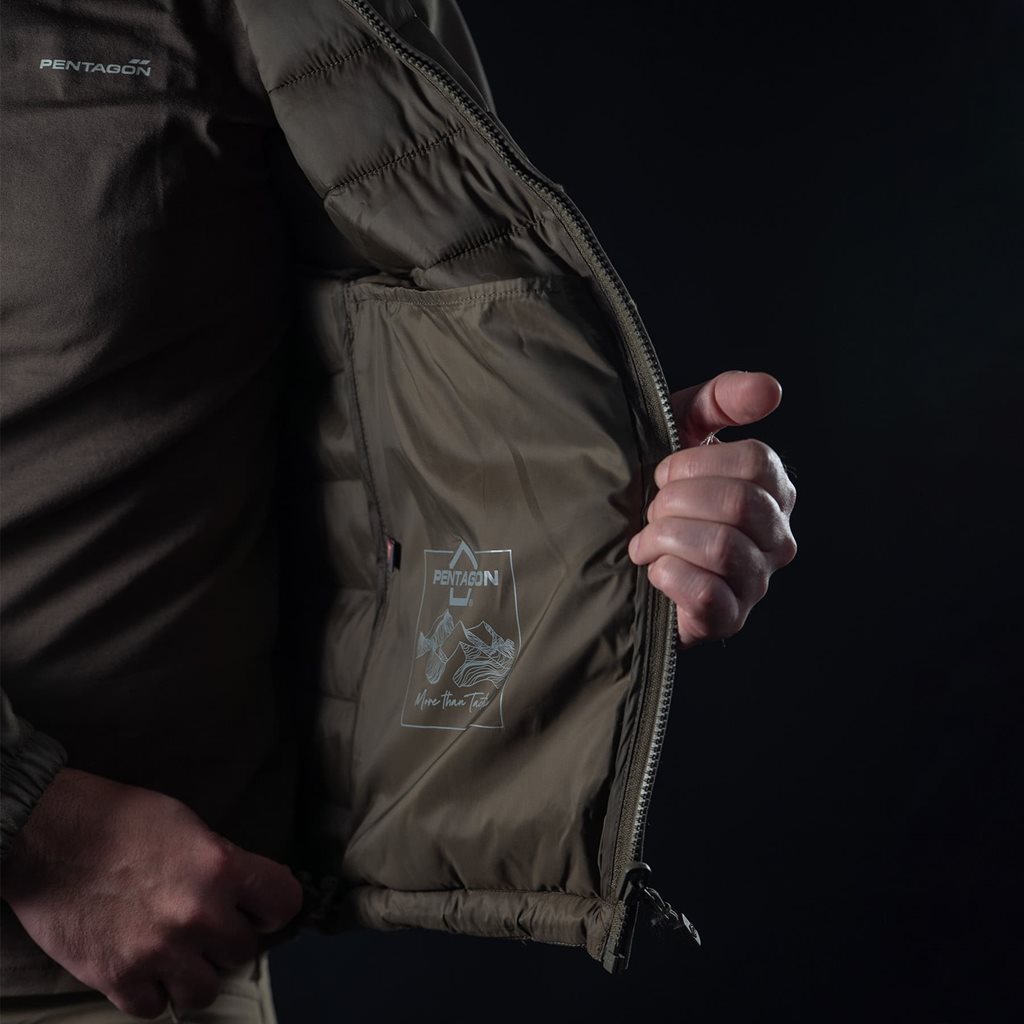 Bunda NEUTRON HYBRID Primaloft® RAL 7013 vel. XL