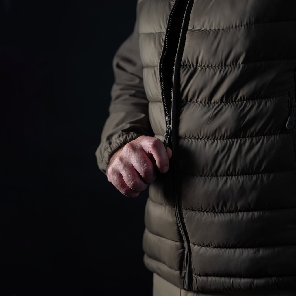 Bunda NEUTRON HYBRID Primaloft® RAL 7013 vel. XL